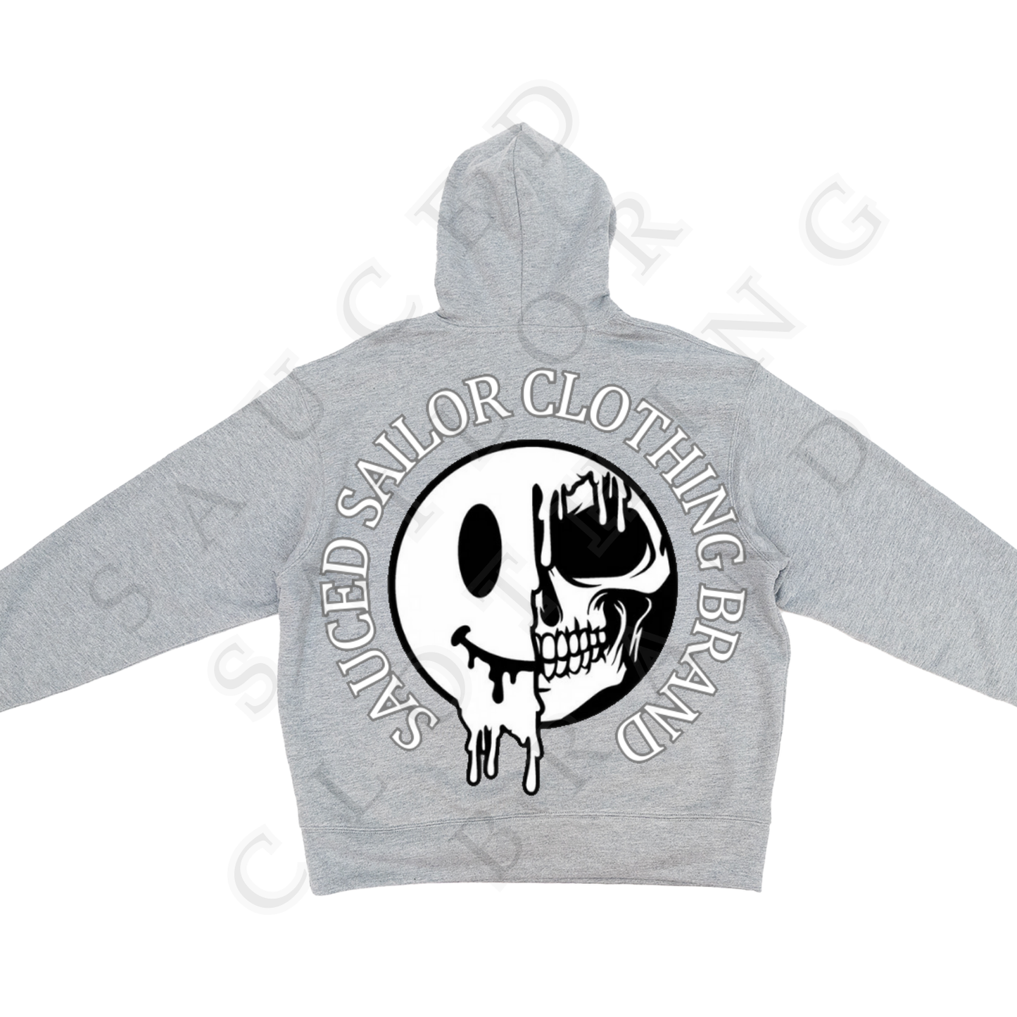 Grey Sauced Hoody